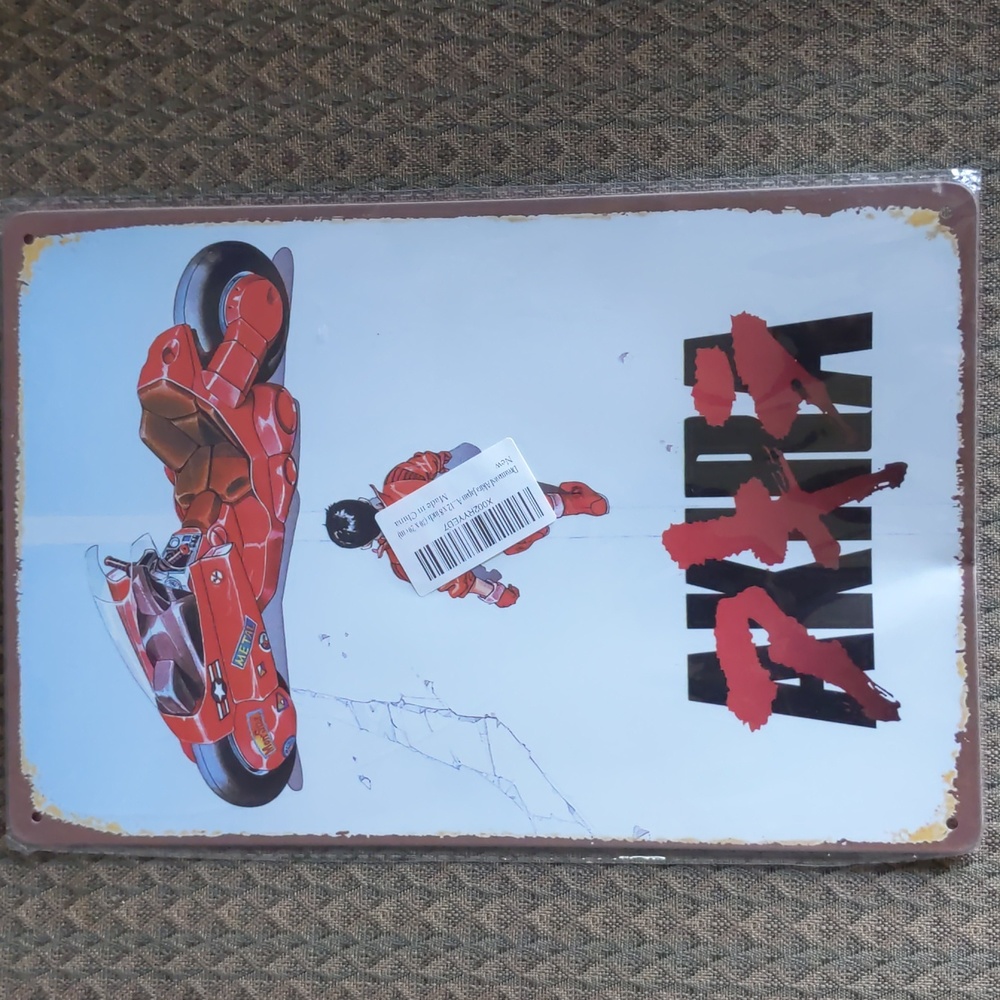 Akira Metal Poster